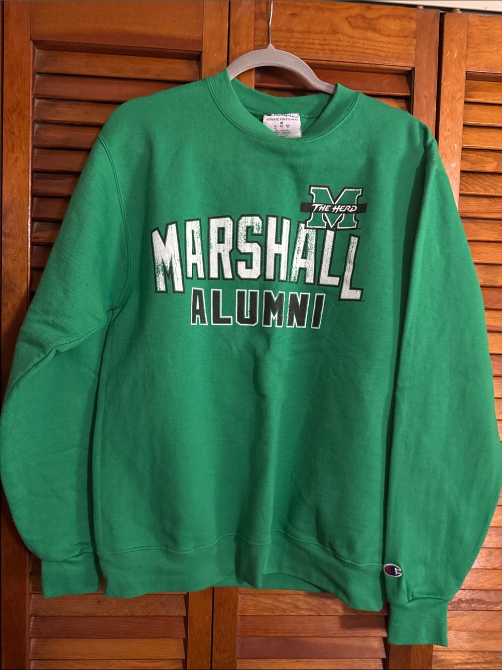 Champion Green Marshall Alumni Crewneck Sweatshirt